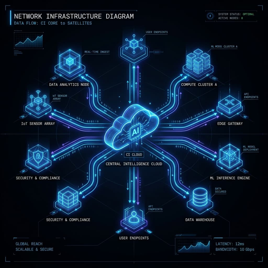 Aashray AI Labs Enterprise Ecosystem Architecture Diagram